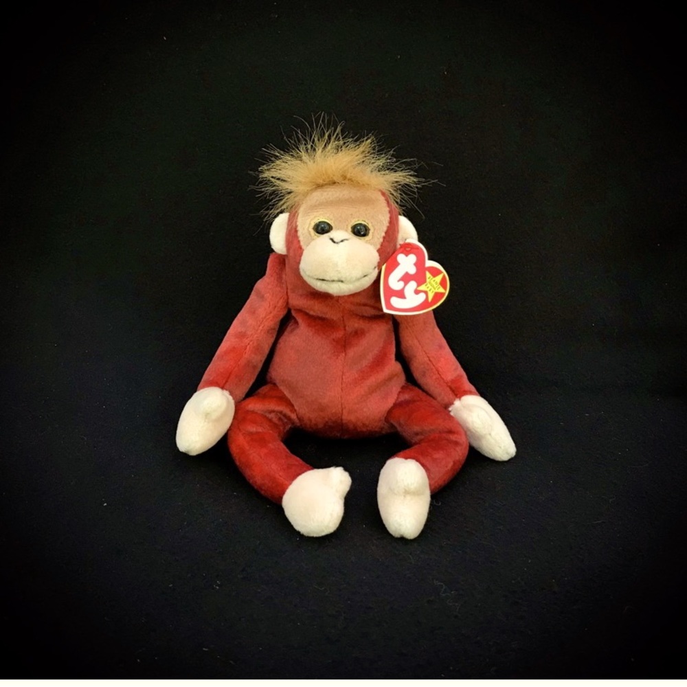 Ty Beanie 1999 chimpanzee plush